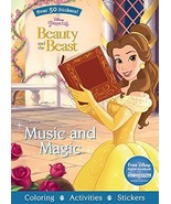 Music and Magic: Over 50 Stickers! (Disney Princess: Beauty and The Beas... - £4.71 GBP