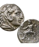 ALEXANDER the Great X Rare Corinth Mint Price 670 Dove Wreath Herakles/Z... - $2,370.25
