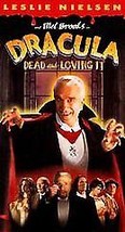 Dracula Dead &amp; Loving It Leslie Nielsen VHS 1996 PG-13 Mel Brooks Melvin Kamin*^ - £6.97 GBP