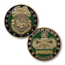 Army 16TH Military Police Brigade Airborne 1.75&quot; Challenge Coin - £29.89 GBP