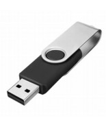 USB Flash Drive Candy Black Rotatable Portable Storage For PC T  - $0.98