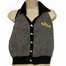 NEW Flintstones Tank Top Smak Parlour Black White Bedrock Sweater Size 2XL - $8.70