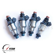 Set of 4 750cc Fuel Injectors for EVO 7 8 9 RX-7 FC3S 13B 20B 4AGE 4G63T - £134.16 GBP