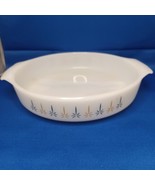 Vintage Anchor Hocking Fire King Candle Glow 9 Inch Baking Dish - Has St... - £22.05 GBP