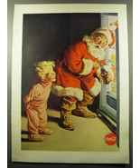 1959 Coca-Cola Soda Advertisement - Santa Claus - £14.55 GBP