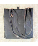 Tall Ripstop Touch Tote Purse Vintage c.1990s - $6.00