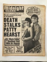 Midnight Globe Tabloid October 11 1977 Vol 24 #17 Jack Ford &amp; Bianca Jagger - $14.20