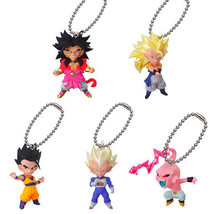 Dragon Ball UDM Burst 10 Keychain Swing Mascot Gohan Vegeta Gogeta Broly... - £10.97 GBP