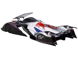 Red Bull X2014 Fan Car Sebastian Vettel Hyper Silver 1/18 Model Car by Autoart - $3,777.33 MXN