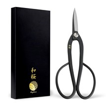 Yasugi Steel Made In Japan Ashinaga Bonsai Scissors 8.2 In (210 Mm), Pruning She - $67.99