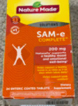 Nature Made Solutions Sam e Complete 200mg 24 tablets  - £12.60 GBP