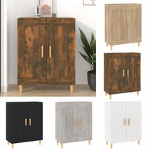 Modern Wooden 2 Door Home Living Room Sideboard Storage Cabinet Unit With Legs - £57.40 GBP+
