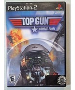 Top Gun: Combat Zones (Sony PlayStation 2, 2001) W/Manual - $17.75