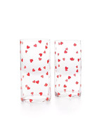 THE CELLAR Valentine&#39;s Day 2-Pc. Heart Cylinder Set, NEW - £14.22 GBP