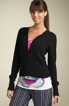 Make + Model black Hoodie Sweater cardigan xs 0 00 2 extra small nordstr... - $19.99