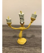 Disney Beauty &amp; Beast Lumiere Plastic Bendie Bendable Figure Just Toys N... - £7.83 GBP
