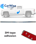 Front Left Driver Side Chrome Door Molding 2014-2020 Silverado Sierra 22... - $78.95