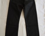 Boy&#39;s Levi&#39;s 505 Regular Fit Black Jeans Sz 10 25x5 Reg Adjust Waist 100... - $15.00