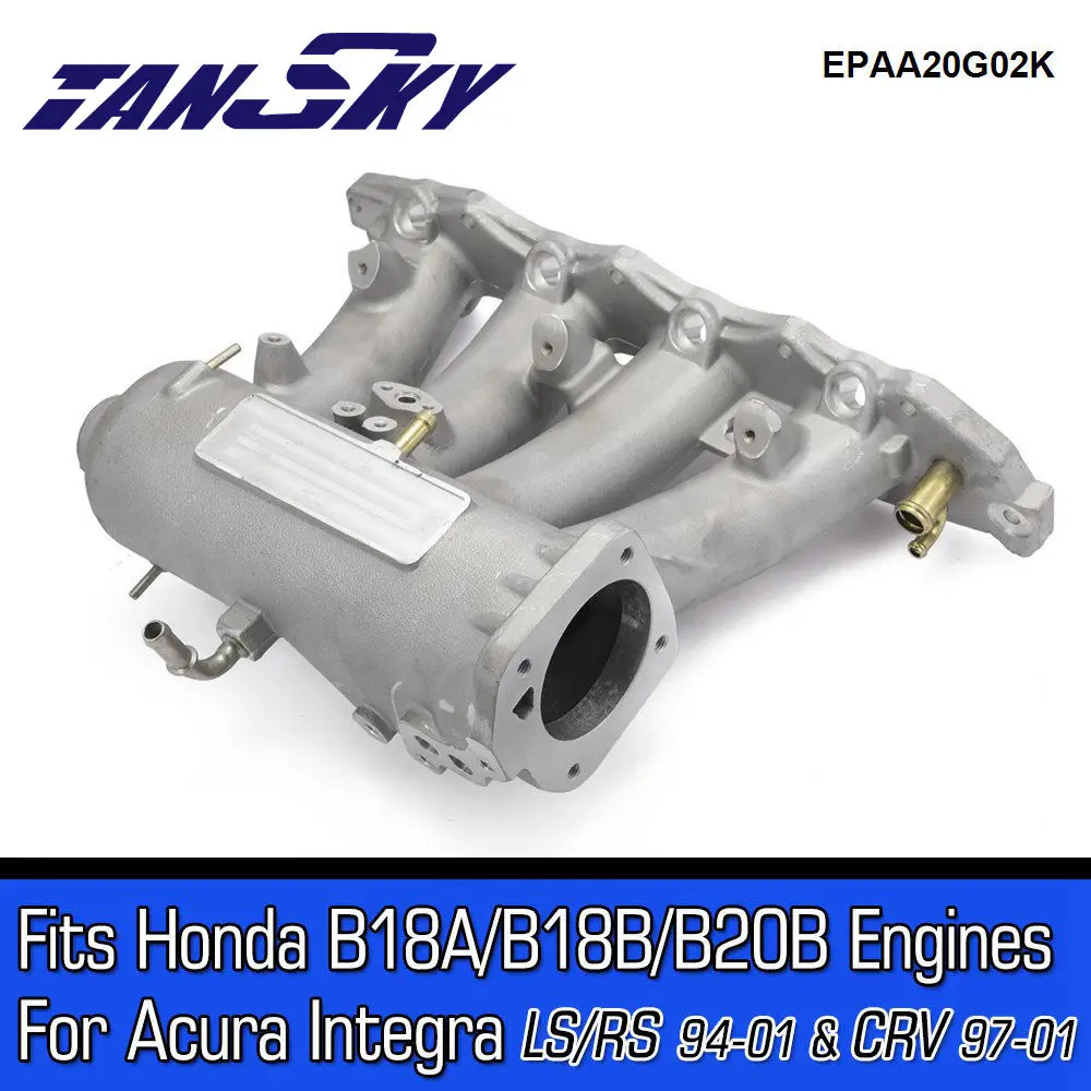 TANSKY For Acura Integra 94-01 JDM 70mm Big Bore Cast Air Intake Manifol... - £542.76 GBP