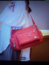 Women Multi-function Shoulder Bag Casual Crossbody Bag Waterproof Shopping Bag - £10.27 GBP