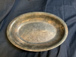 Vintage Silverplate Tray With Handles 10.5”x7.25” - $8.69