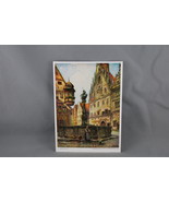 Vintage Postcard - St. George&#39;s Well Rothenburg - L Mobler Pinx - $15.00