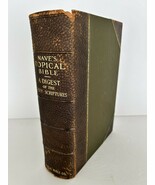 Antique Nave&#39;s  Topical Bible Circa 1900, A Digest Of The Holy Scriptures - $1,690.85 MXN