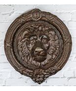 Heavy Cast Iron Rustic Royal Venetian Lion Head Round Decorative Door Kn... - €60,10 EUR