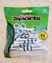 Pride Sports Lucky Shamrock Special Edition Wood Golf Tees, 2 3/4&quot; - 45 Pcs - £4.68 GBP
