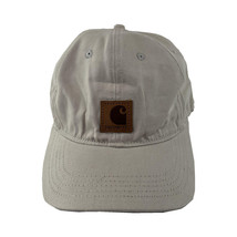 Carhartt Beige Canvas Cap FastDry Comfort Center Logo Patch (S02) - $18.02