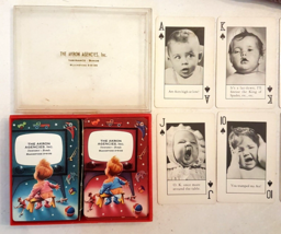 2 Deck Playing Cards Set Poker Familiar Faces Constance Bannister Baby Akron Ins - £38.90 GBP