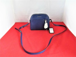 DKNY Bobi Leather Crossbody Bag, Messenger, Shoulder Bag $158 Royal Blue... - $44.54