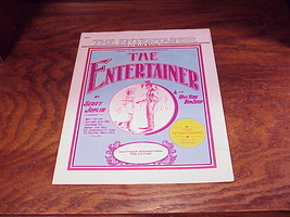 The Entertainer, A Rag Time Two-Step Sheet Music, by Scott Joplin copyright 1974 - £6.25 GBP