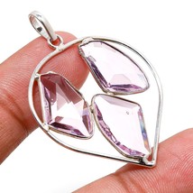 Kunzite Handmade Gemstone Fashion Ethnic Gifted Pendant Jewelry 2.10&quot; SA 8811 - £3.87 GBP