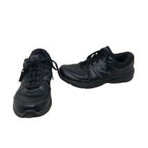 New Balance Women’s 411 V2 WW411BK2 Black Leather Lace Up Shoes Size 9.5 B - £31.57 GBP