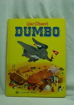 Vintage Walt Disney DUMBO A Big Golden Hardcover BOOK 1955  1972 Sixth Printing - £15.48 GBP