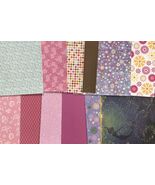 Scrapbooking Paper Lots of 30 12x12&quot; Sheets Set #17 - Cardstock Girls Me... - $13.95