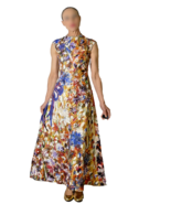 Painted Fantasy Maxi Dress Artist Painted Dress OOAK AMAZING! 60s Evenin... - €2.820,69 EUR