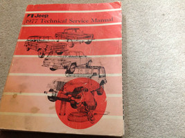 1977 Jeep CJ-7 CJ7 Cj Scrambler Cherokee Wagoneer Service Shop Repair Manual Oem - $99.99