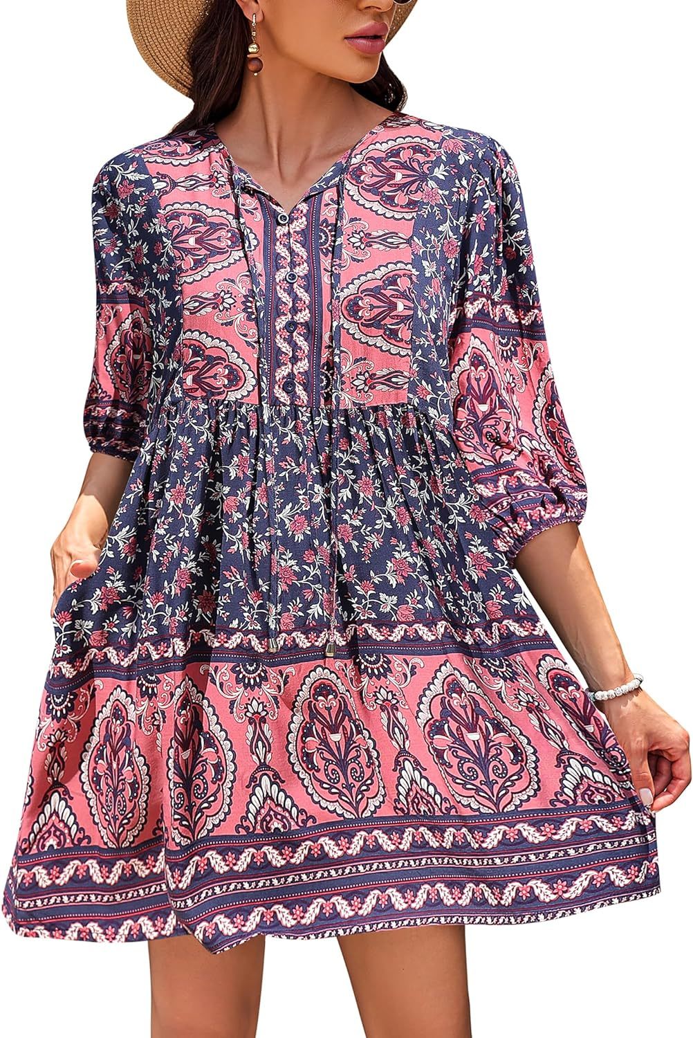 Primary image for Boho Dress with Pockets