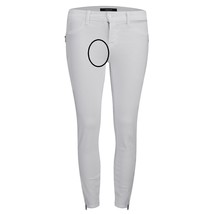 J BRAND Womens Jeans Tali Copped Side Zippers Skinny White 27W - £62.43 GBP