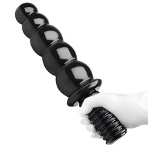 Huge Anal Beads Butt Plug With With Non-Slip Handle Long Anal Dildo G-Spot Stimu - £69.03 GBP