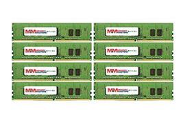 MemoryMasters 64GB (8x8GB) DDR4-2666MHz PC4-21300 ECC RDIMM 1Rx4 1.2V Registered - $365.31