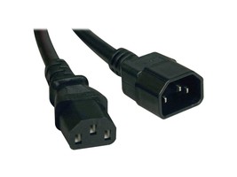 Tripp Lite Heavy-Duty Power Extension Cord, 15A, 14AWG (IEC-320-C14 to I... - $24.99