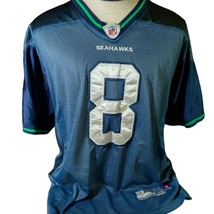 Seattle Seahawks Jersey #8 Hasselbeck Reebok NFL Equipment poly size 48 - £26.99 GBP