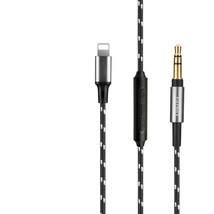 Audio Cable With Mic For Sony XB950BT N1 B1 MDR-1A 1ADAC 1ABT 1ABP Fit Iphone - £23.34 GBP