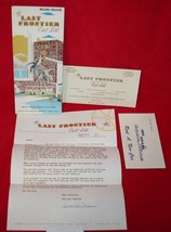 Vintage 1950s Last Resort Resort Motel Miami Beach Florida Brochure &amp; Paperwork - £40.17 GBP