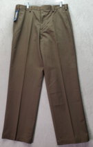 DOCKERS Chino Pants Men&#39;s Size 36X30 Green Cotton Flat Front Classic Fit... - $27.69