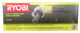 USED - RYOBI AG4031G 4-1/2&quot; Barrel Grip Angle Grinder (Corded) - £21.00 GBP