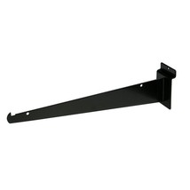 New 12&quot; Slatwall Knife Shelf Brackets With Lip - Black 4 pcs - €28,42 EUR